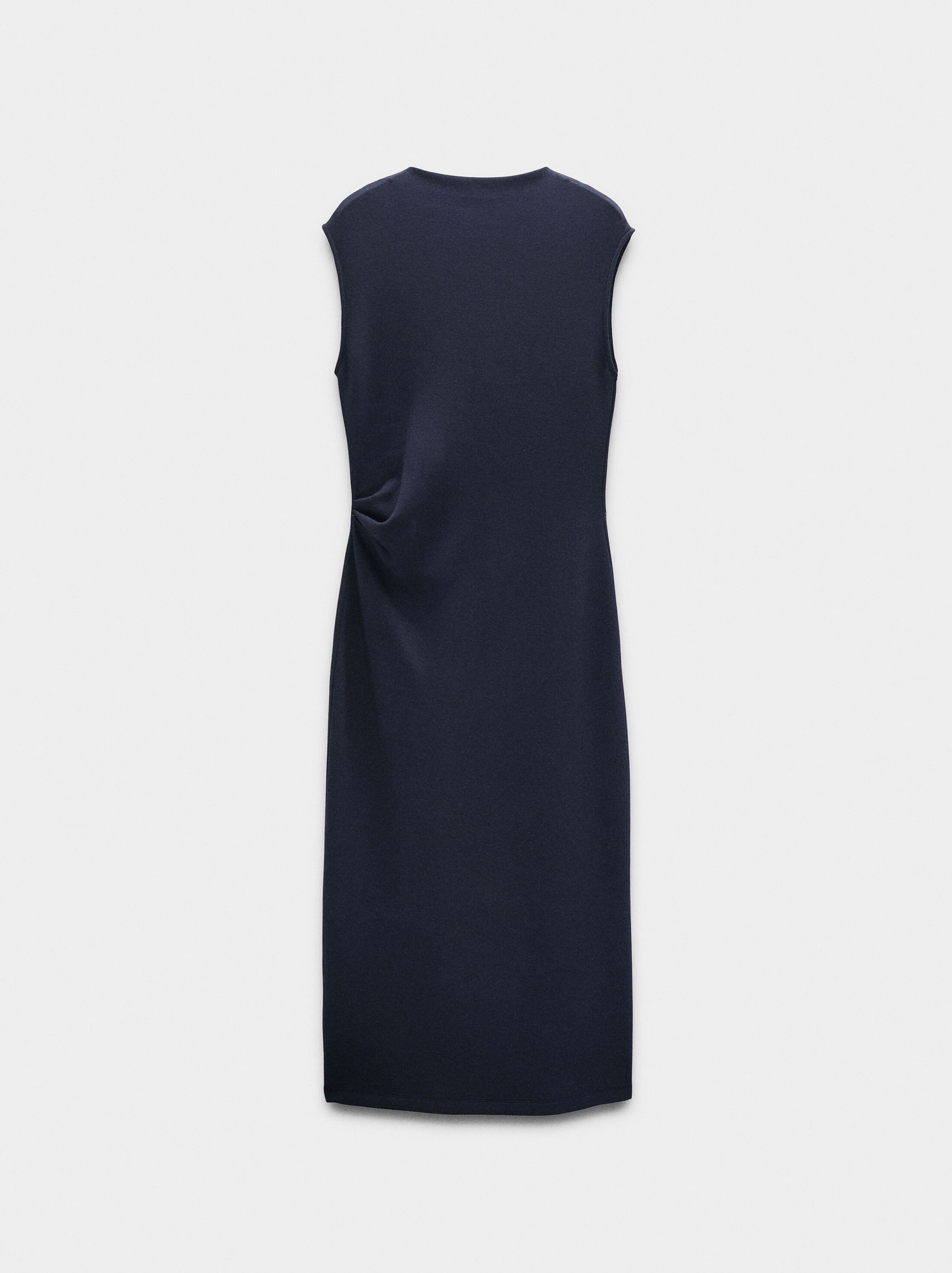 Vestit midi amb drapejat image number 5.0