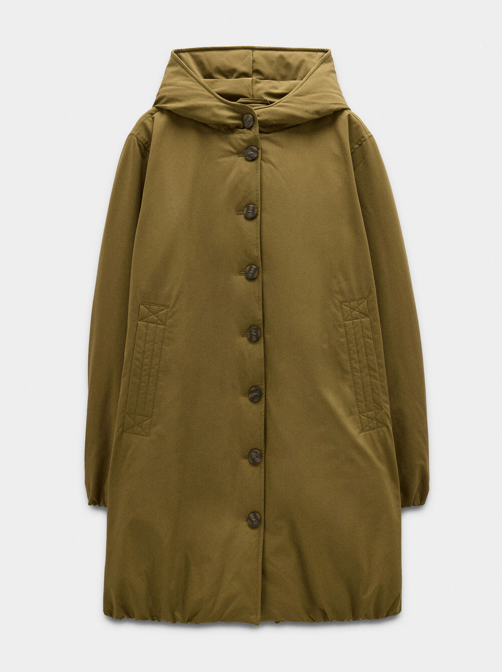 Padded jacket with hood