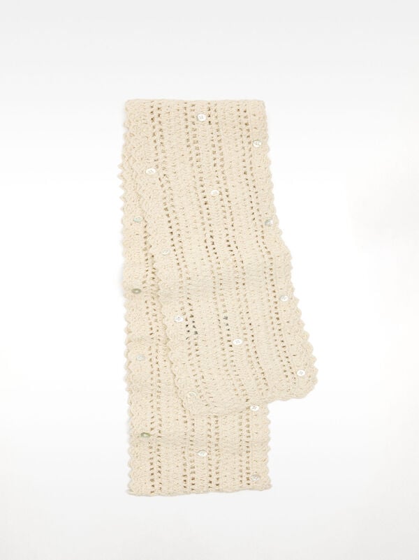 Cotton fabric scarf