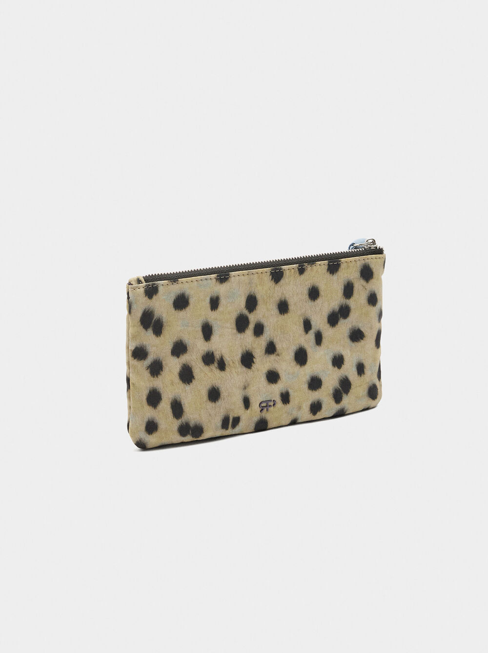 Animal printed nylon multi-purpose pouch