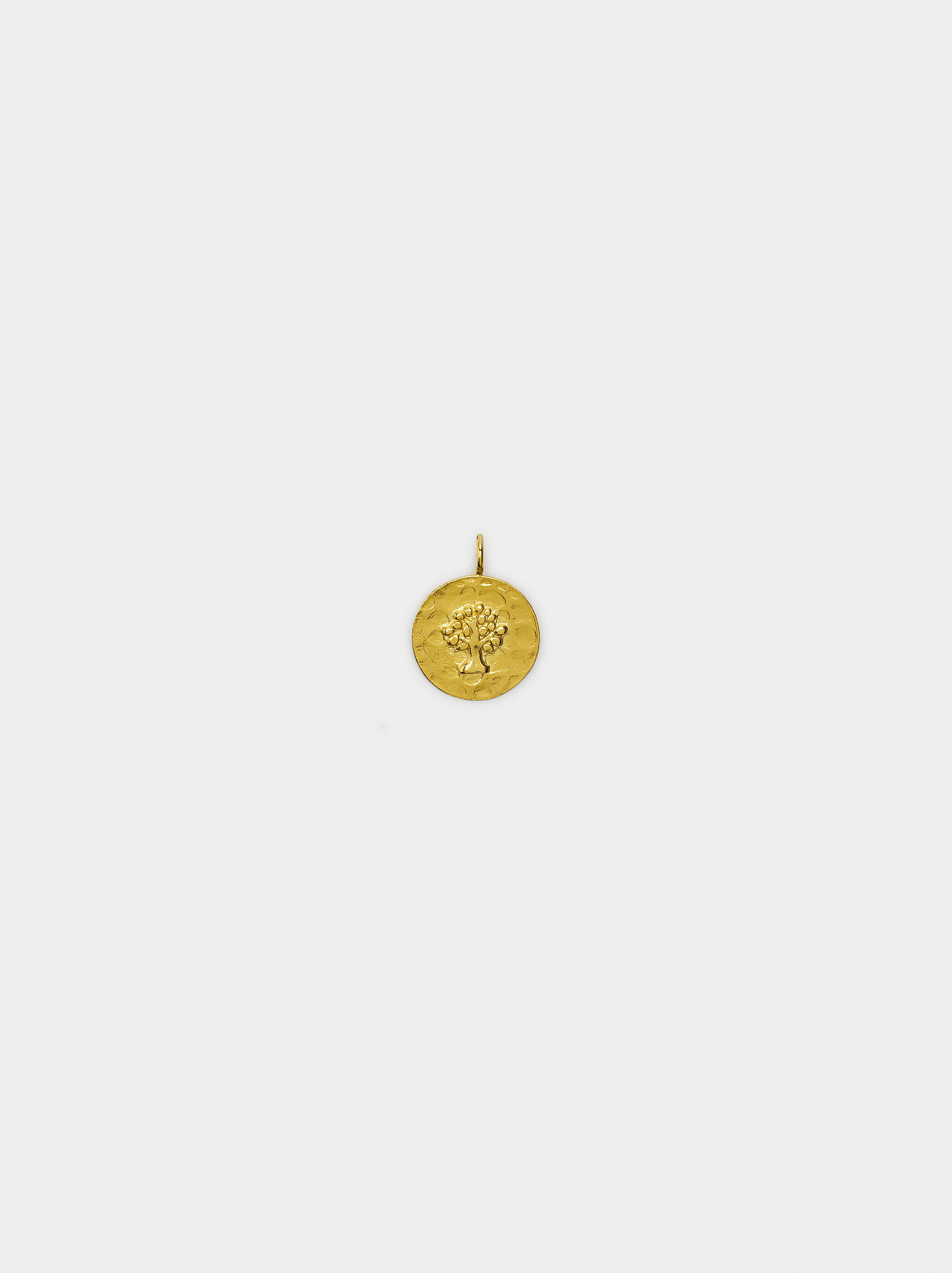Charm medalla arbre de la vida - plata de llei 925 image number 0.0