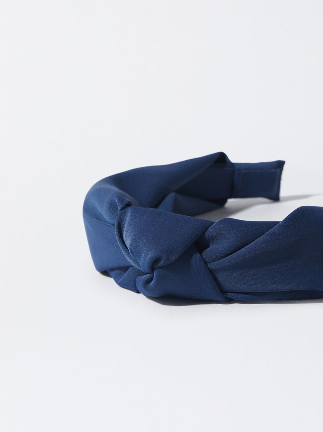 Wide Headband With Knot image number 2.0