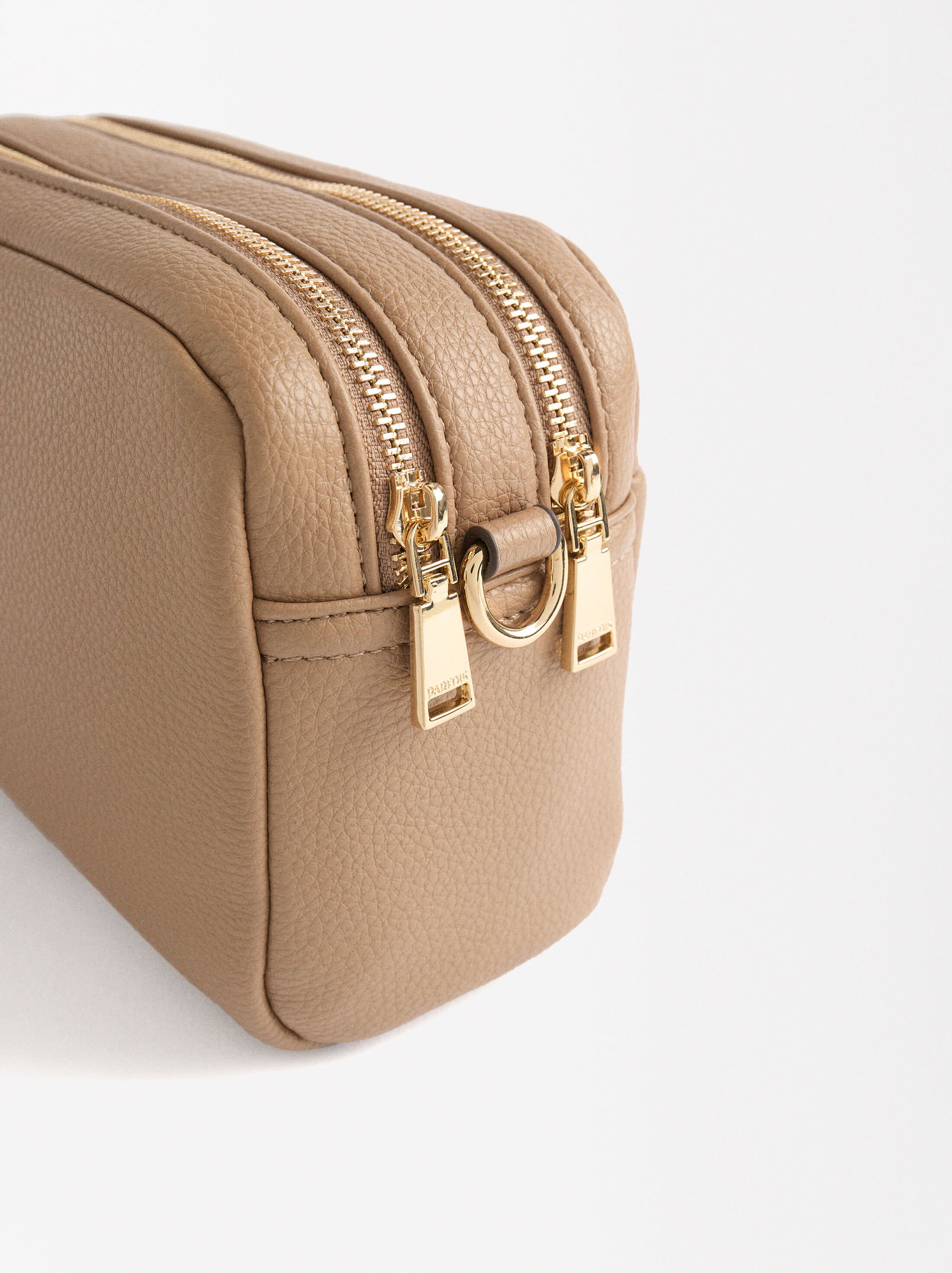 Crossbody bag with double closure image number 1.0