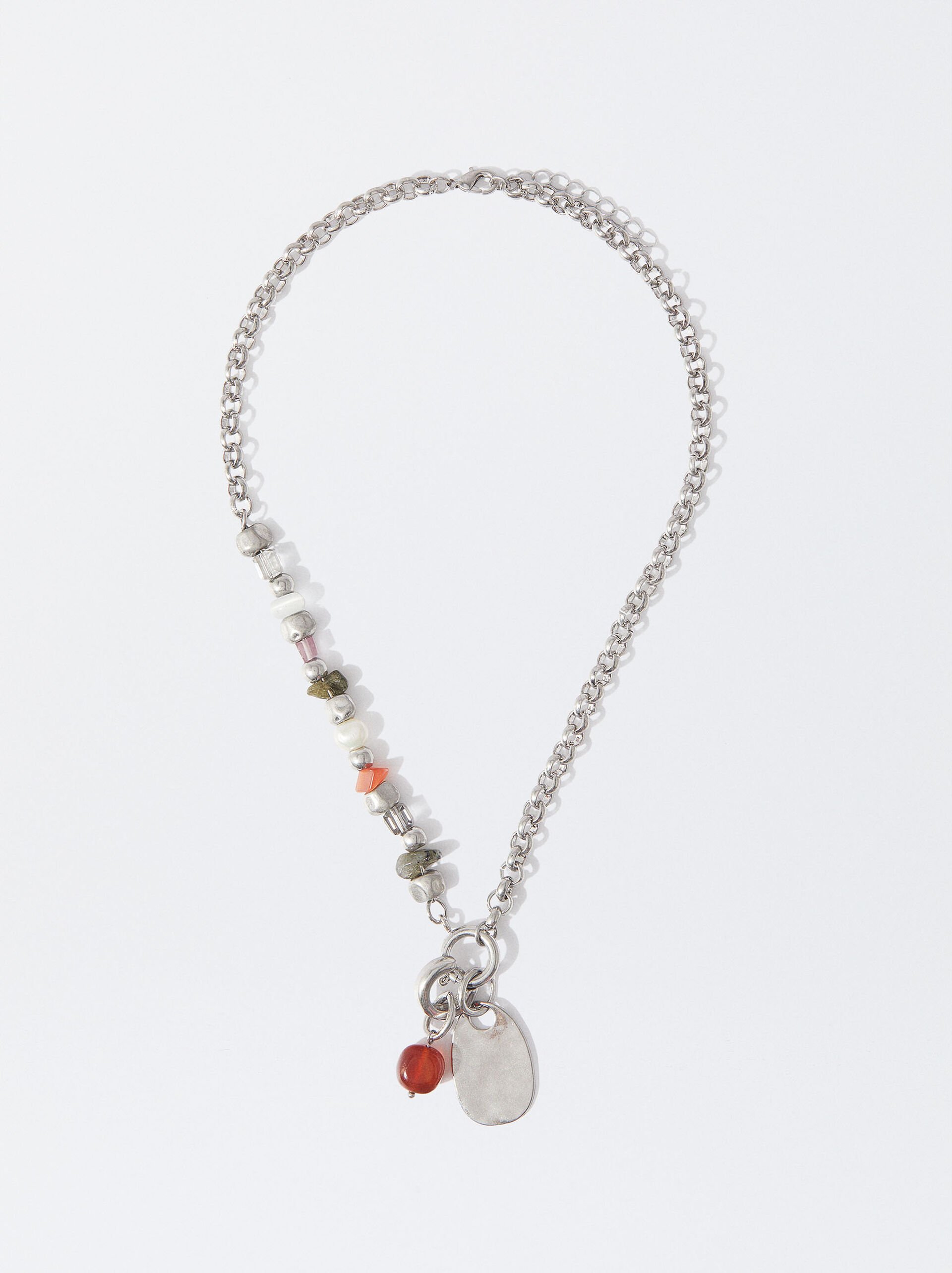 Necklace With Stones And Crystals image number 0.0