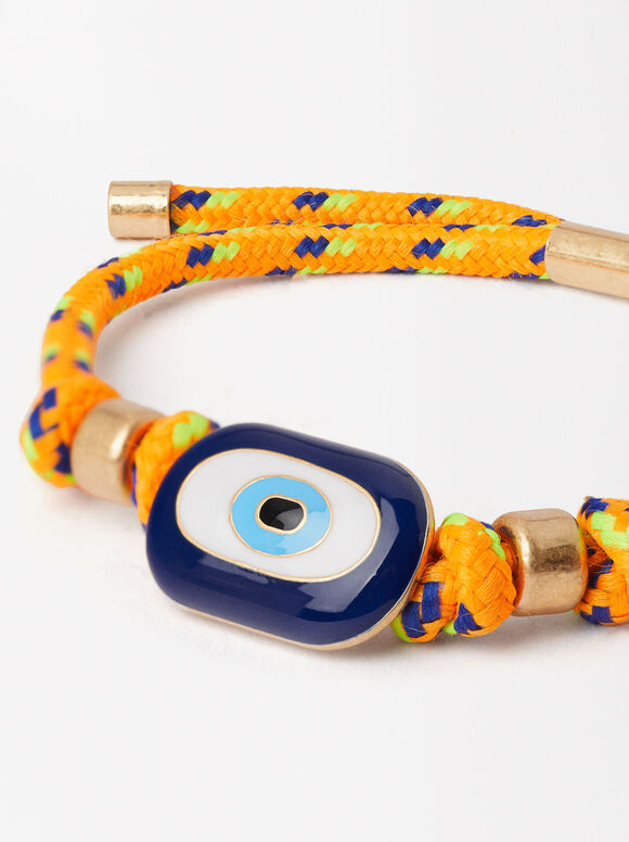 Adjustable Eye Bracelet, Multicolor, hi-res