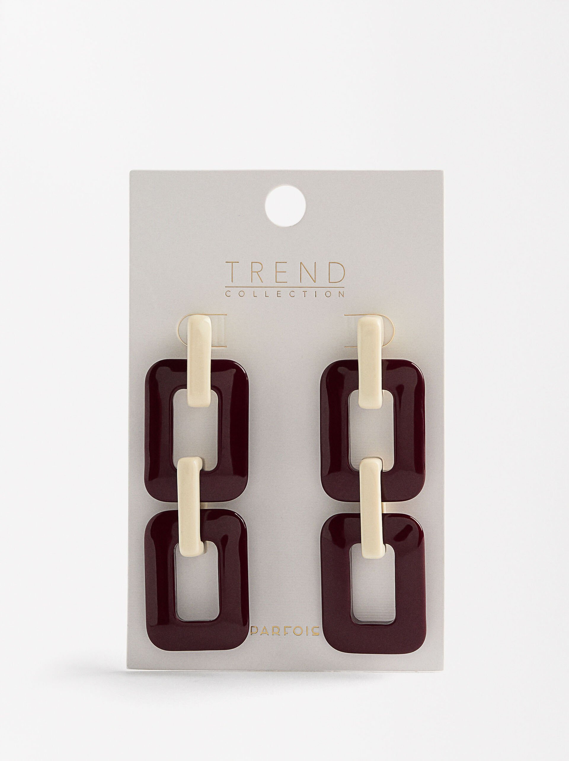 Maxi rectangular earrings image number 3.0