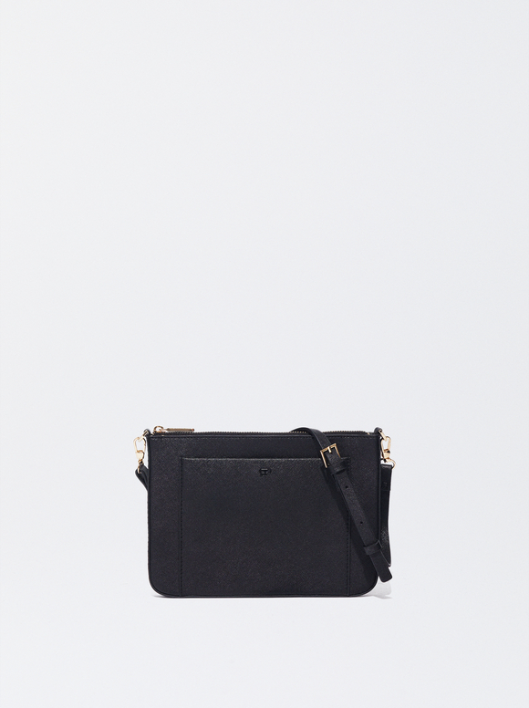 Crossbody Bag With Outer Pocket, , hi-res