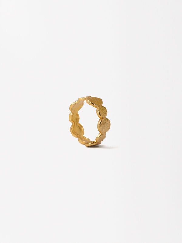 Ring with spheres - STERLING SILVER 925
