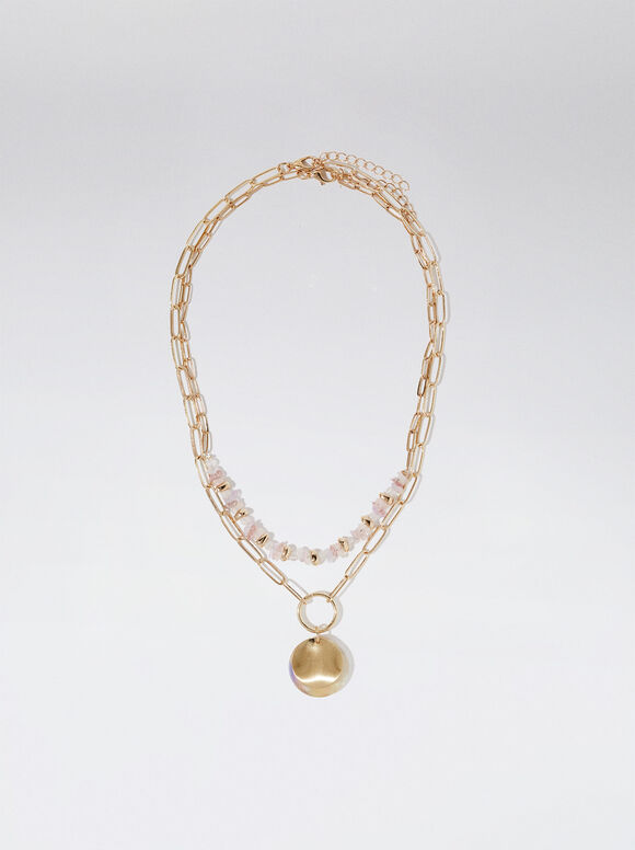 Conjunto De Collares Con Piedra Semipreciosa, Multicor, hi-res