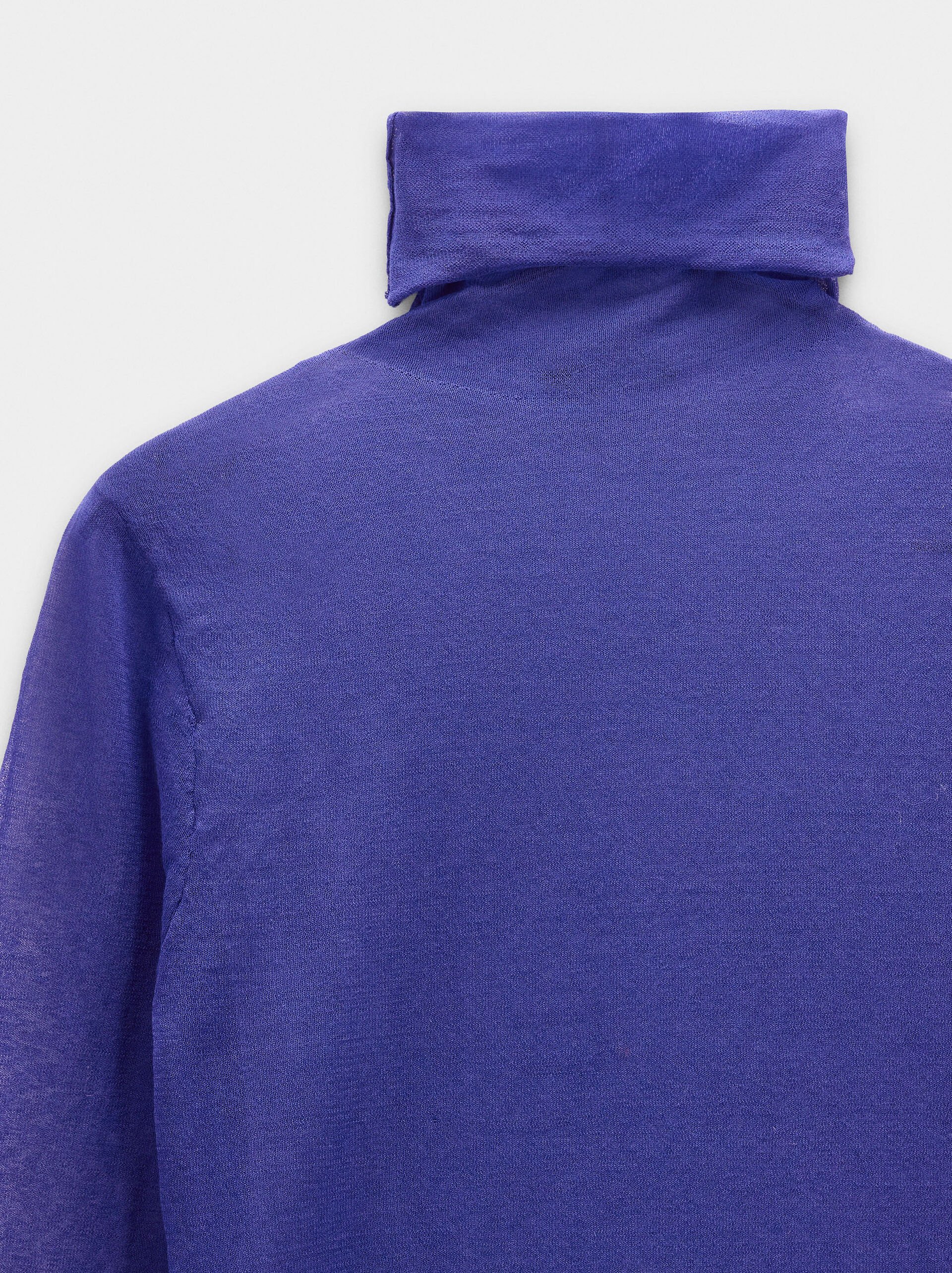 Maglione in maglia con collo alto image number 6.0