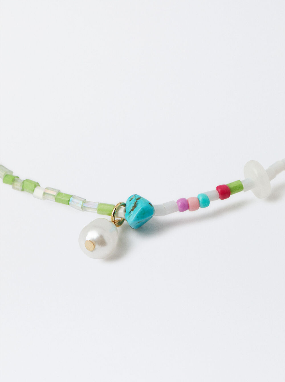 Multicoloured Necklace With Stones
