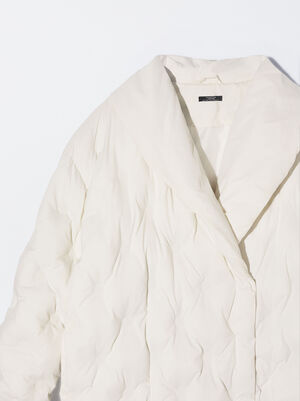Online Exclusive - Long Padded Coat image number 5.0