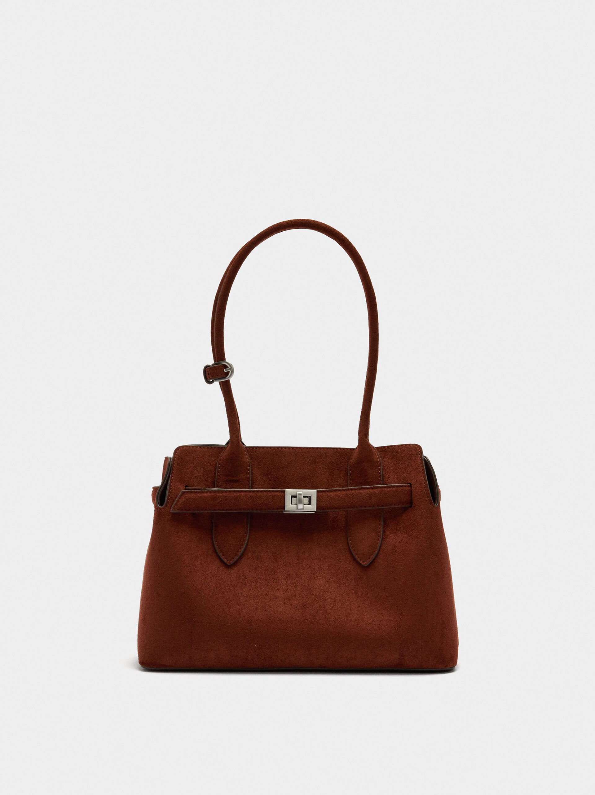 Tote bag with belt image number 0.0