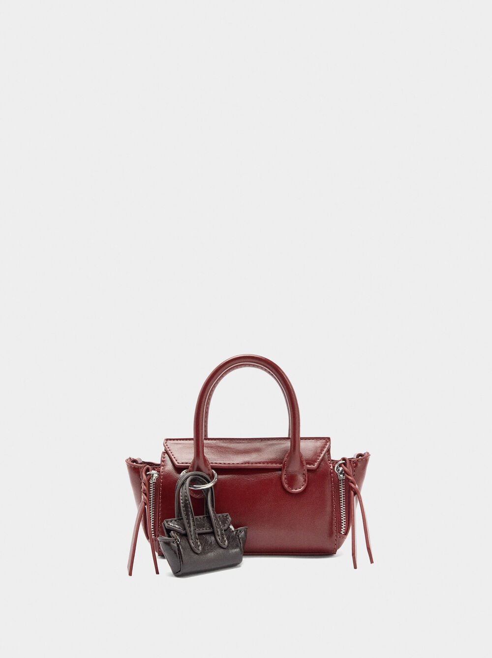 Mini handbag with strap