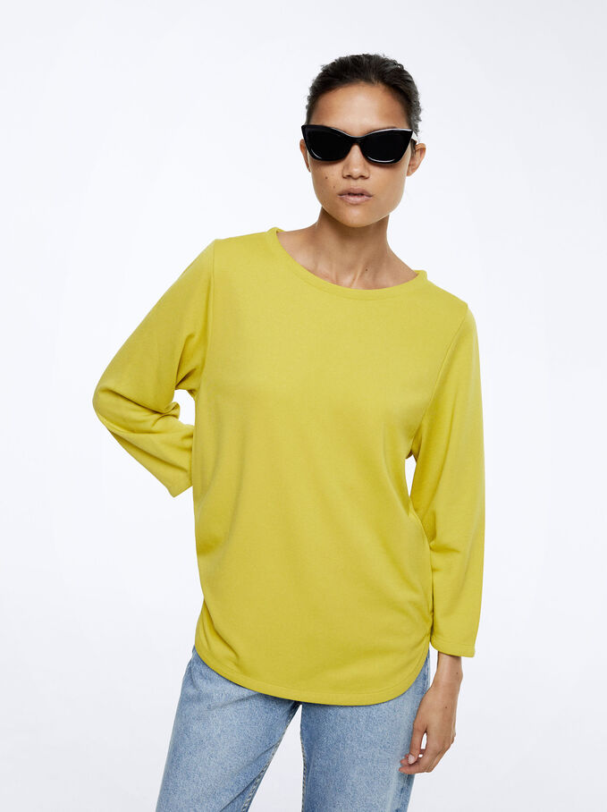 Long Sleeve T-Shirt, Yellow, hi-res