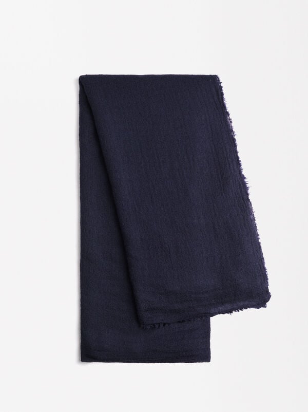 Plain pashmina