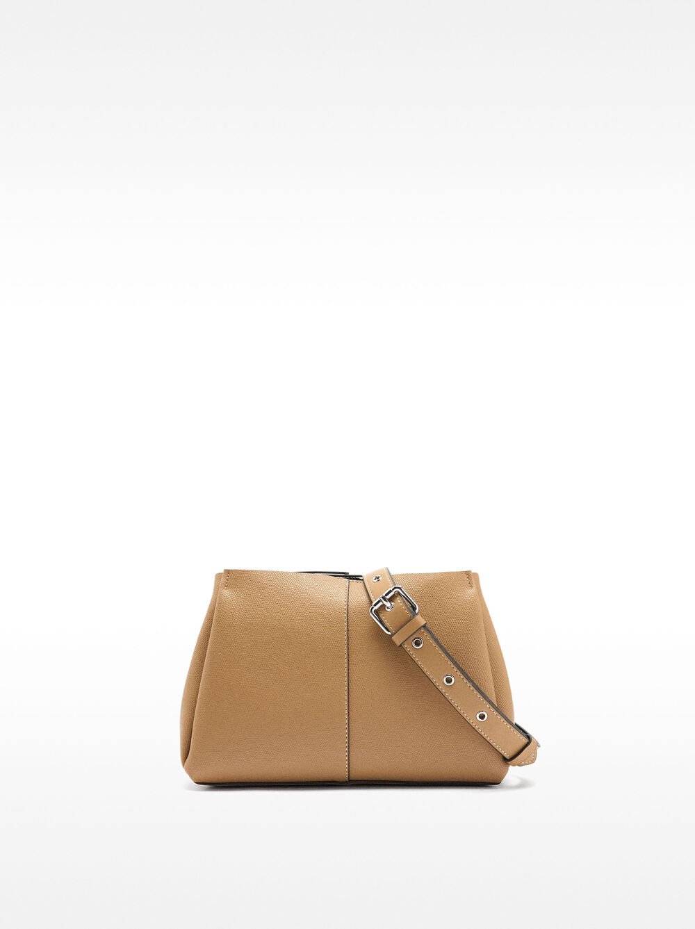Crossbody bag with texture