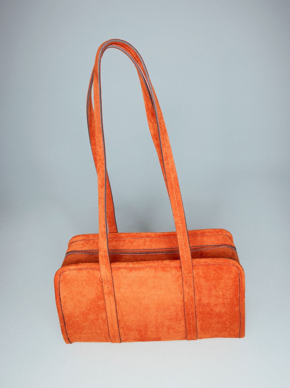 Bolso bowling efecto piel