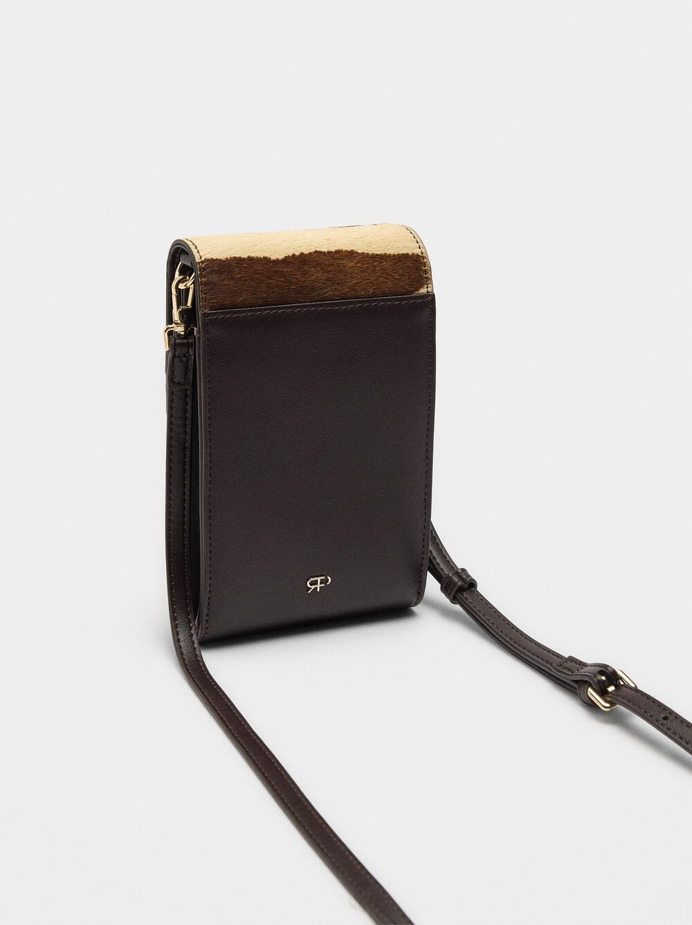 Leather mobile phone bag