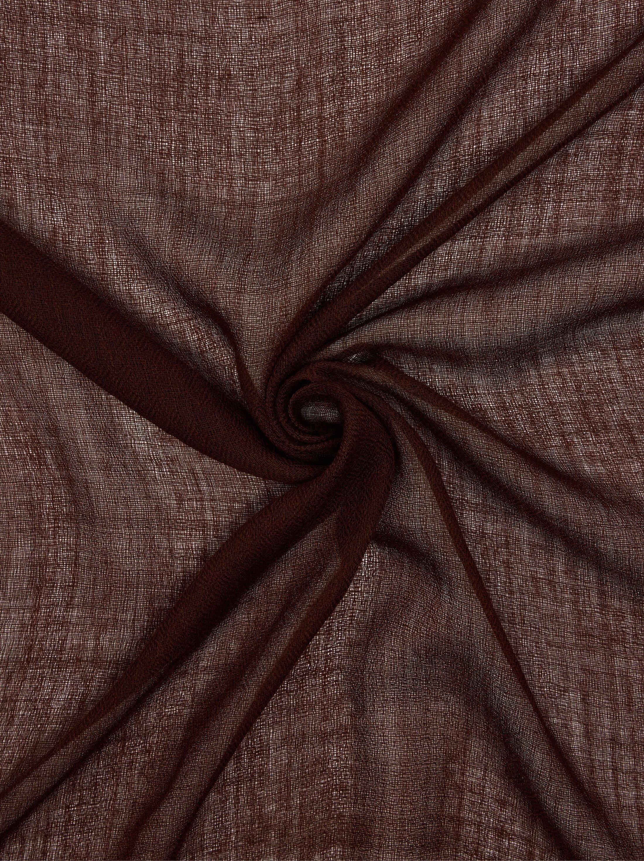 Wool pashmina with fringes image number 1.0