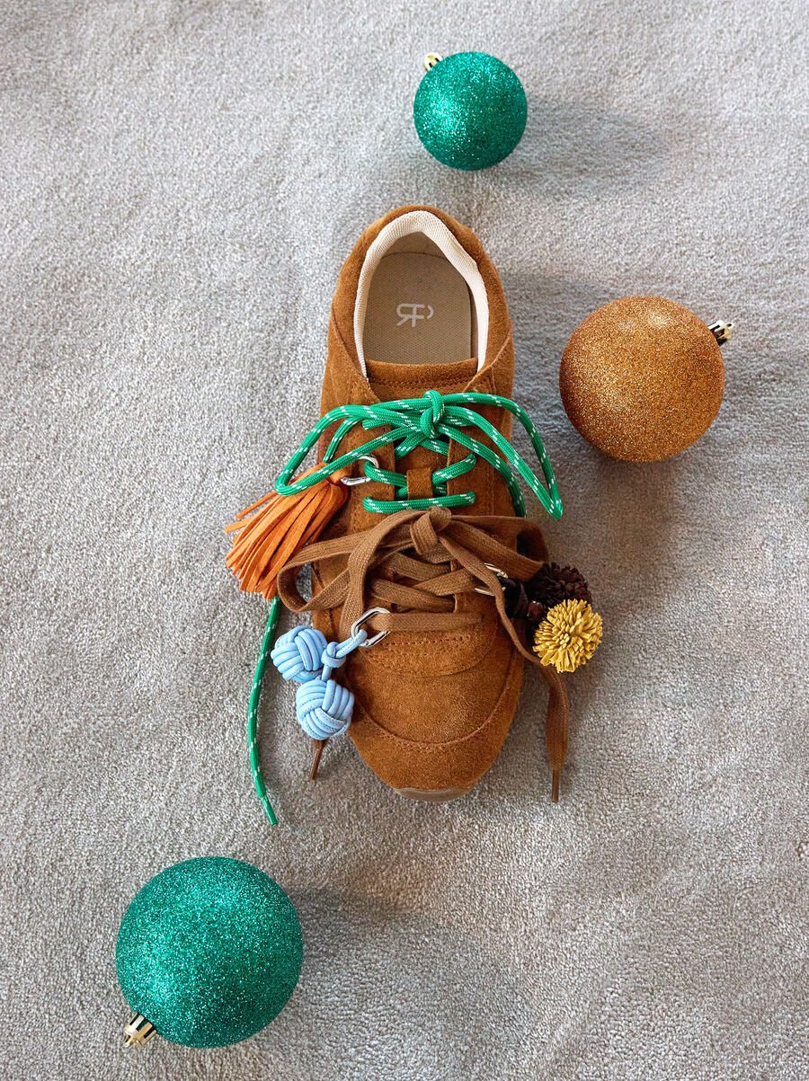 Zapatillas de piel monocromática