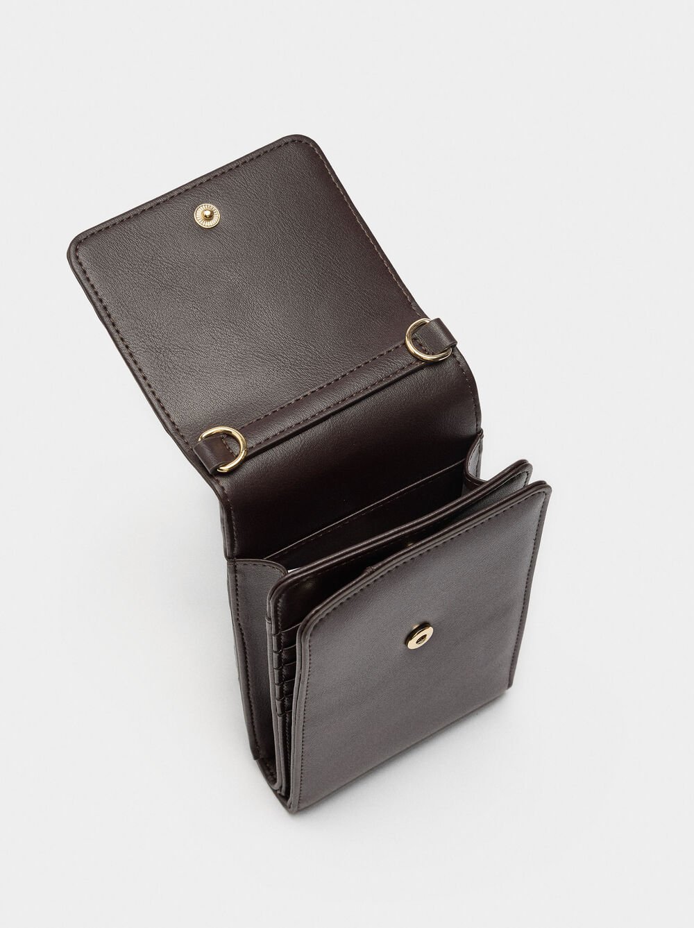 Leather mobile phone bag