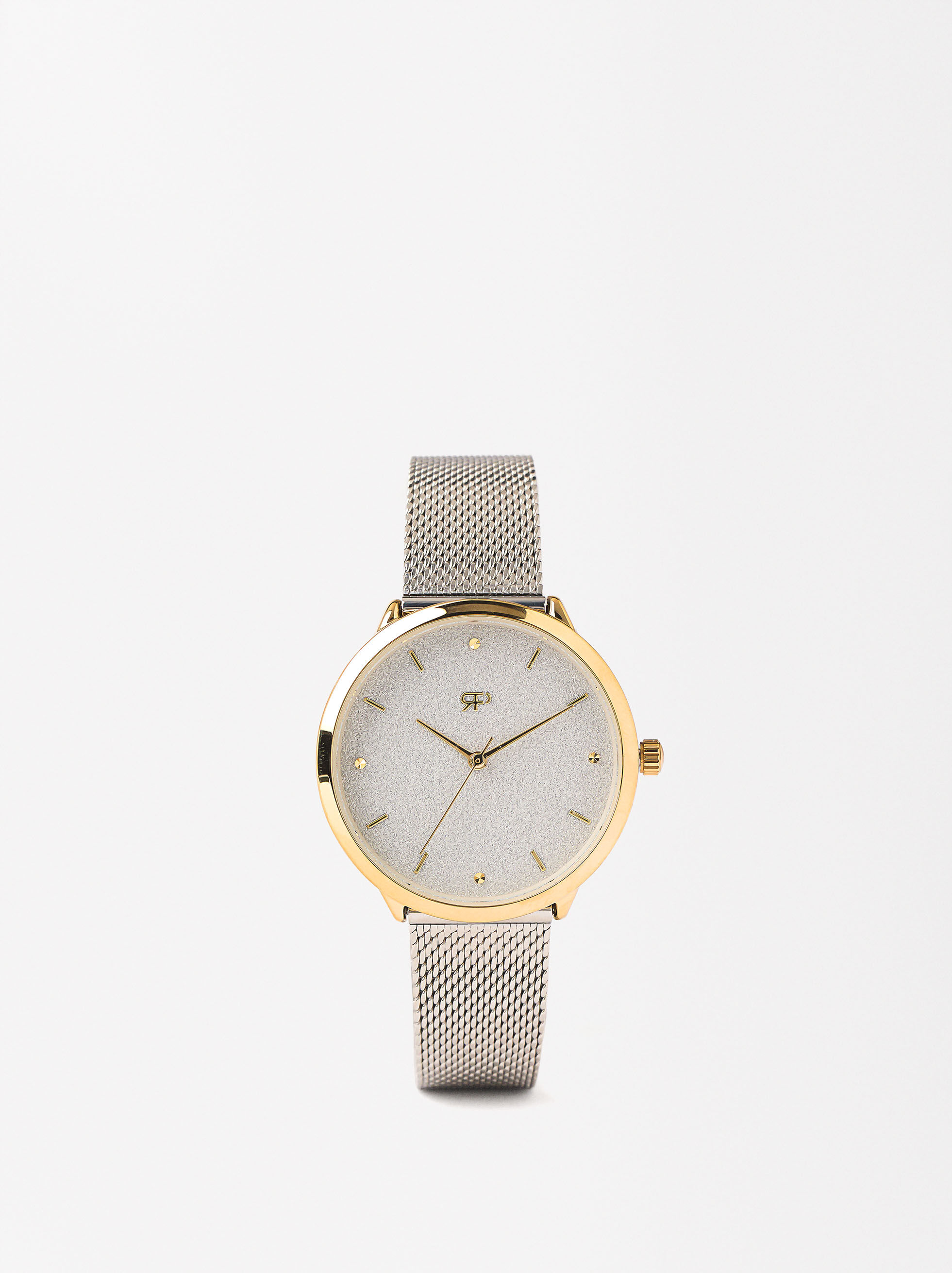 Reloj De Correa De Acero Inoxidable Multicolor Parfois