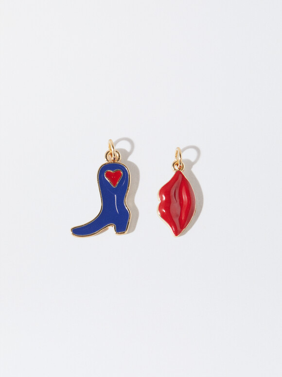 Charms Émaillés, Multicolore, hi-res