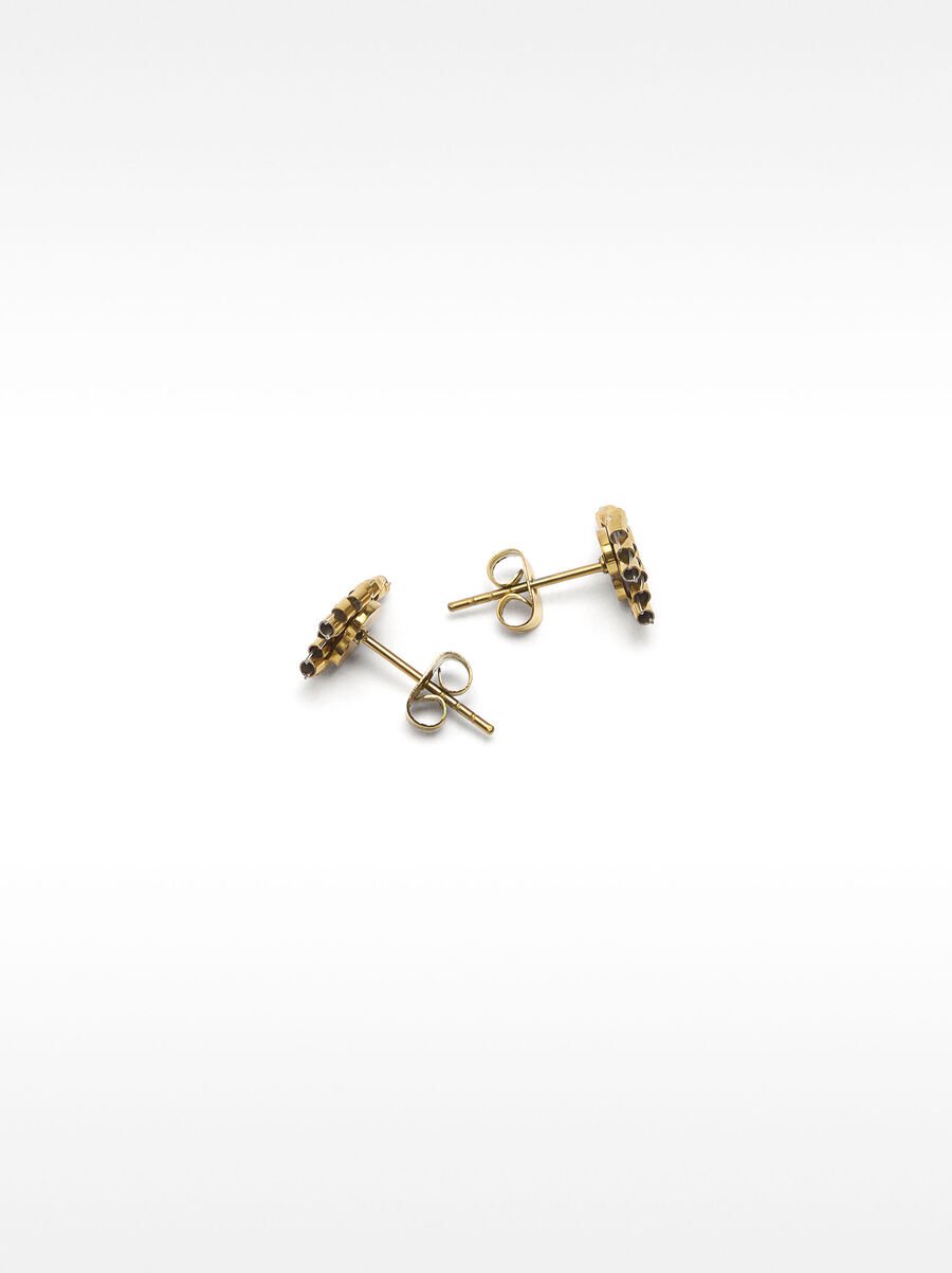 Heart earrings - stainless steel