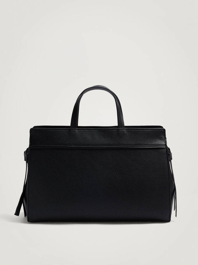 Briefcase For 13” Laptop, Black, hi-res