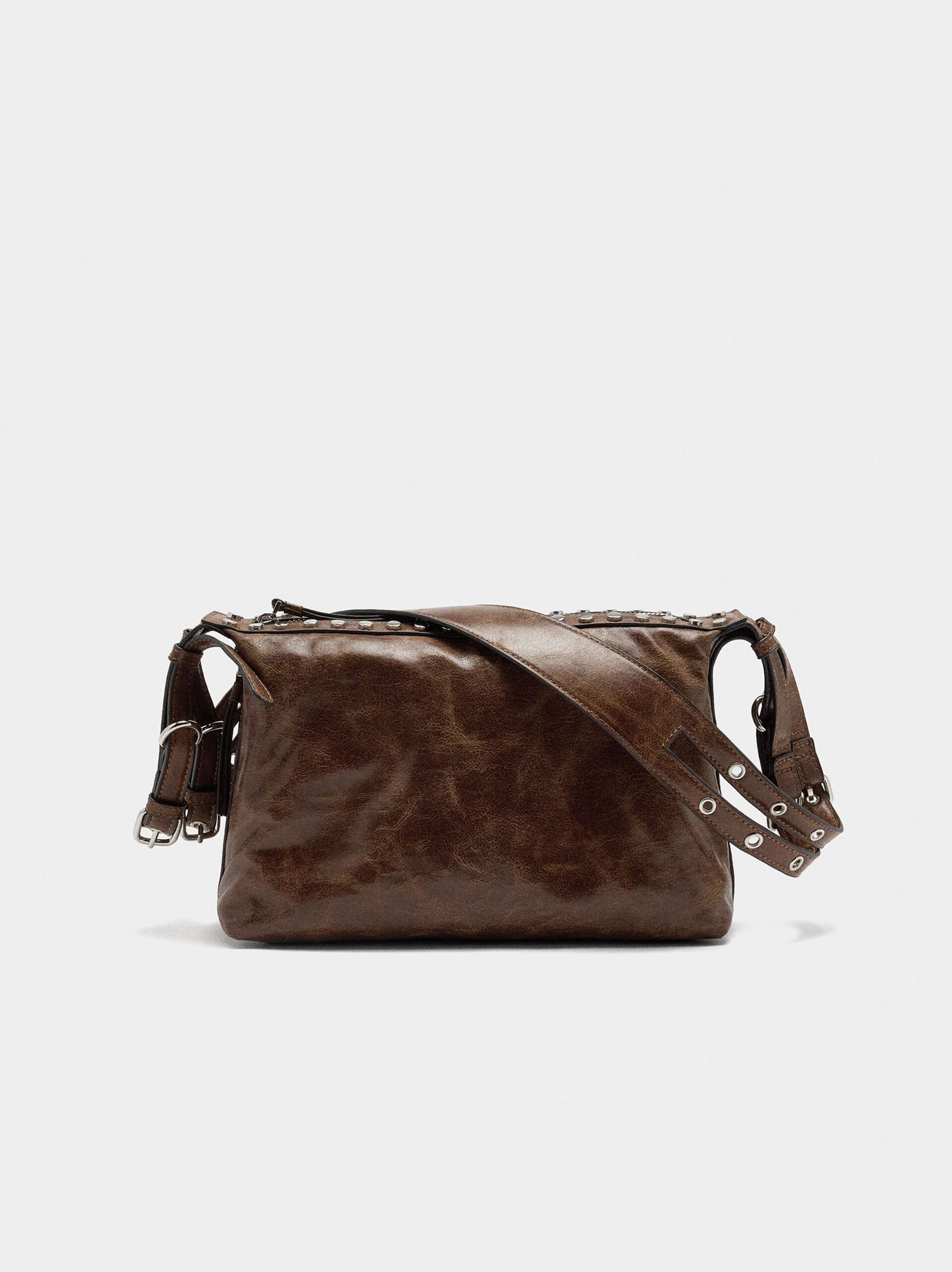 Sac d'épaule avec clous image number 4.0