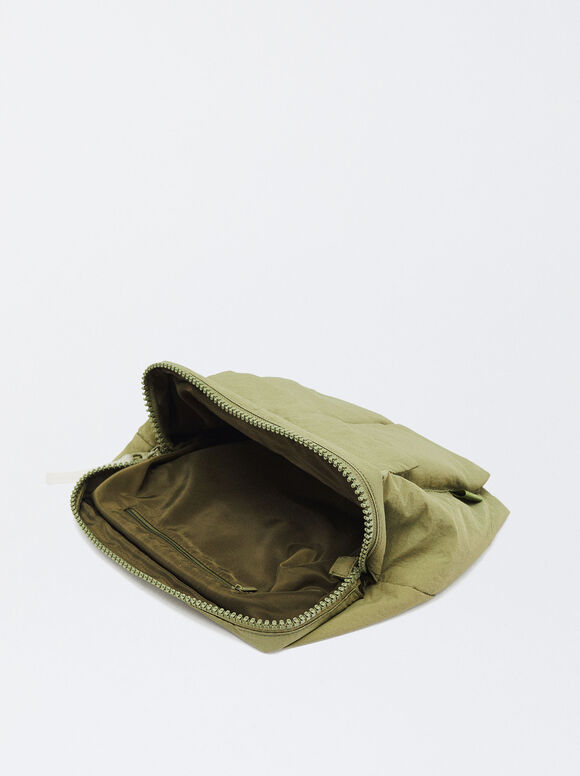 Nylon Multi-Purpose Bag, Khaki, hi-res
