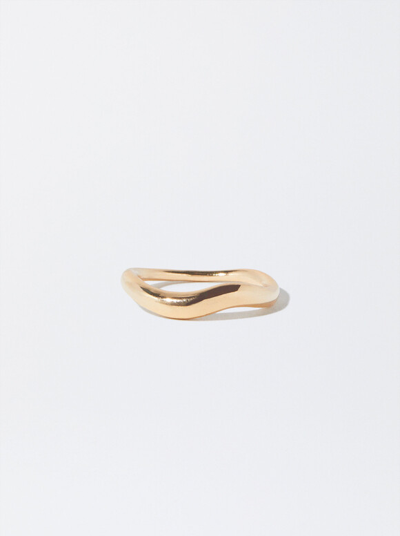 Irregular Golden Ring, Golden, hi-res