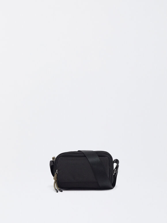 Online Exclusive - Nylon Crossbody Bag, Black, hi-res