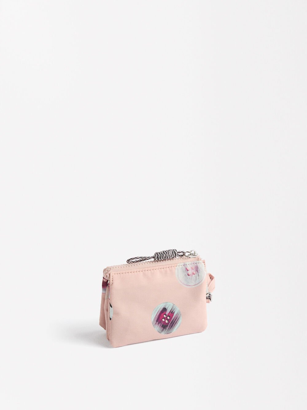 Bolsa para monedas de nylon estampada
