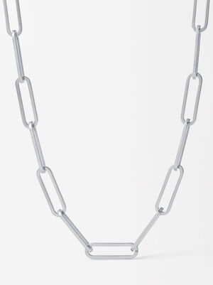 Link Necklace - Stainless Steel 
