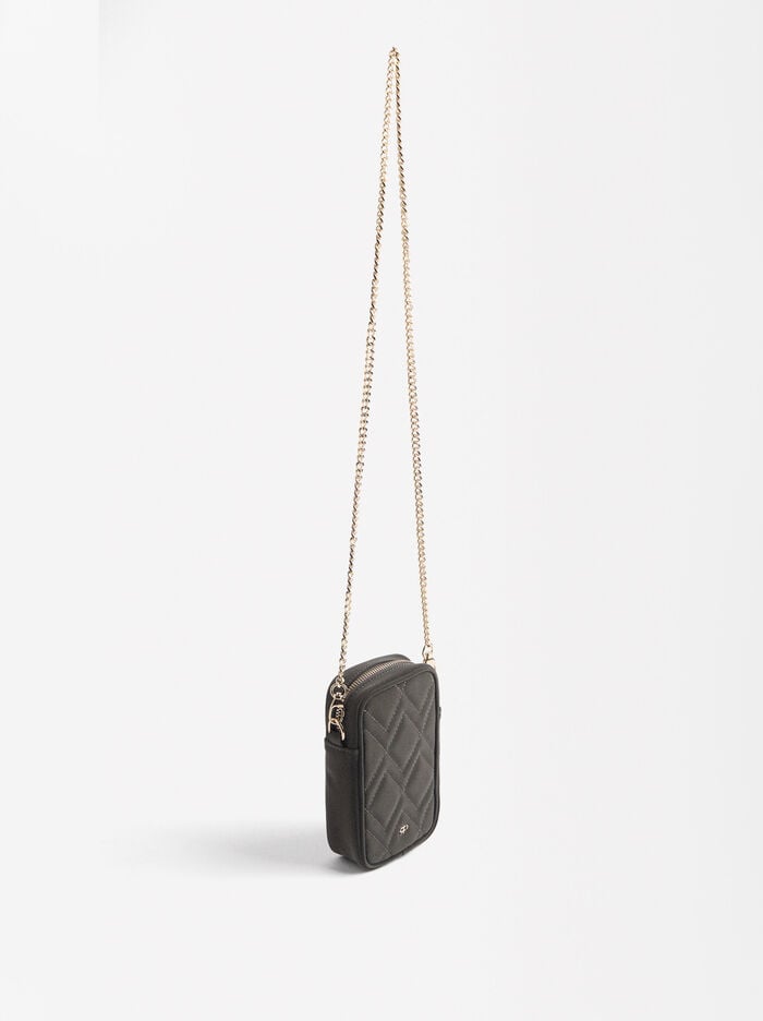 Padded mobile phone bag