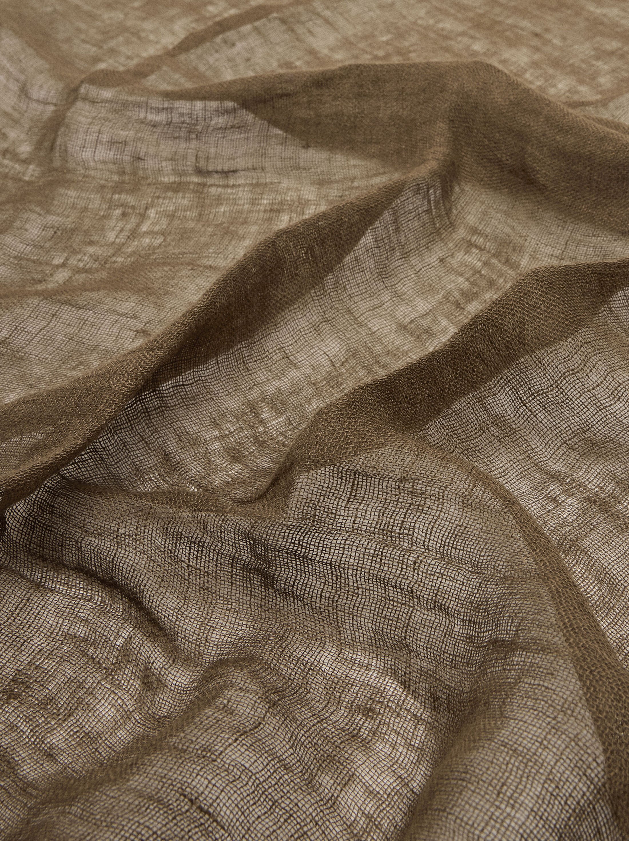 Pashmina 100% linen image number 1.0
