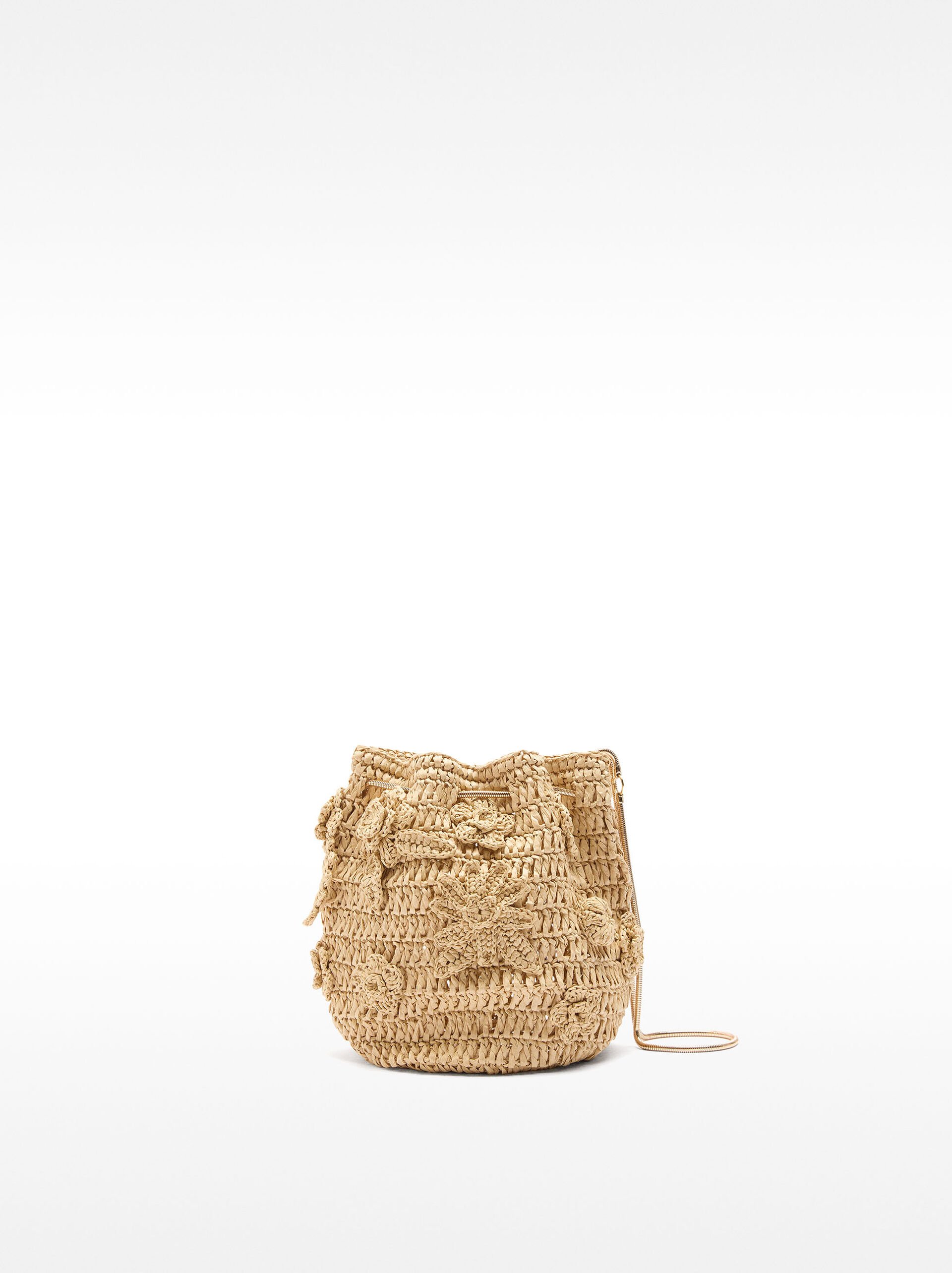 Partytasche mit Stroheffekt image number 0.0