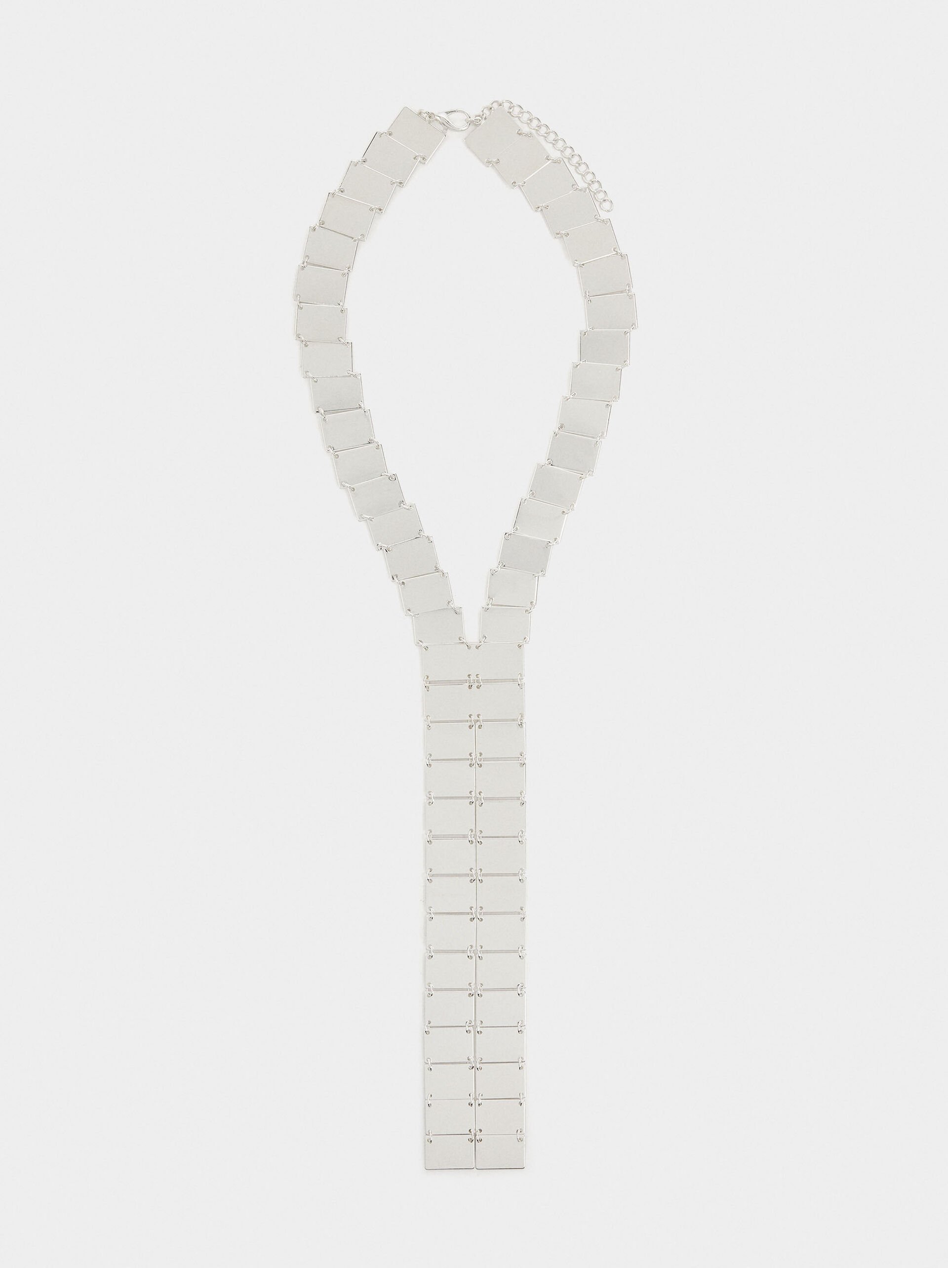 Double necklace with rectangles image number 0.0