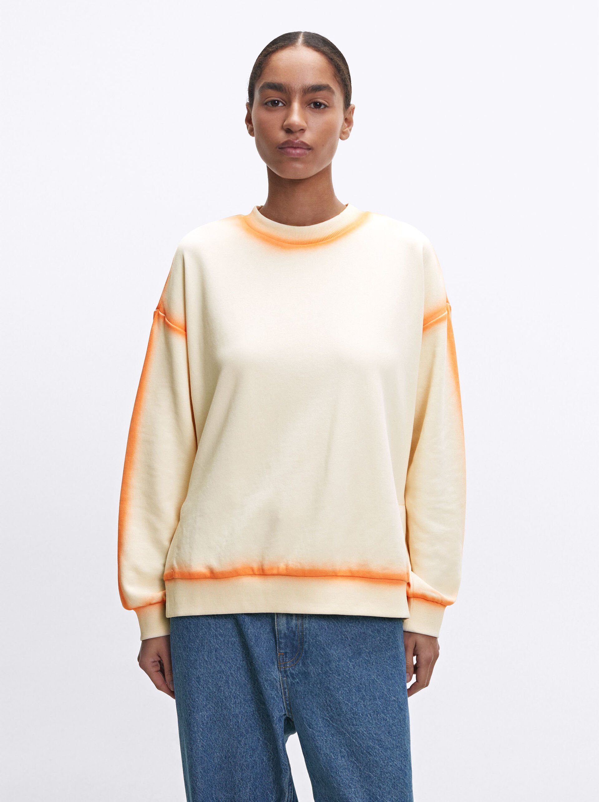 Sweatshirt Aus Baumwolle image number 1.0
