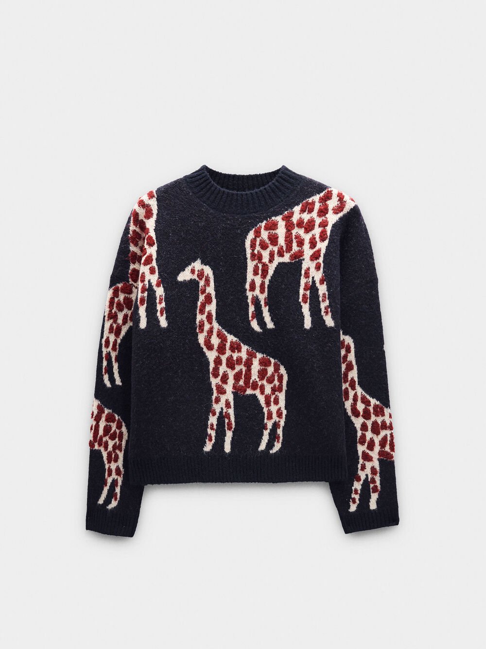 Pull en maille jacquard