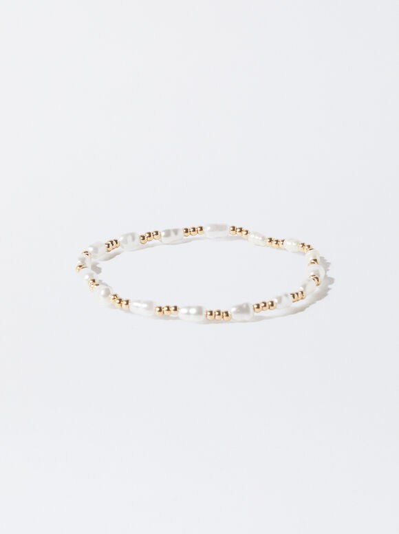 Bracelet With Freshwater Pearl, , hi-res