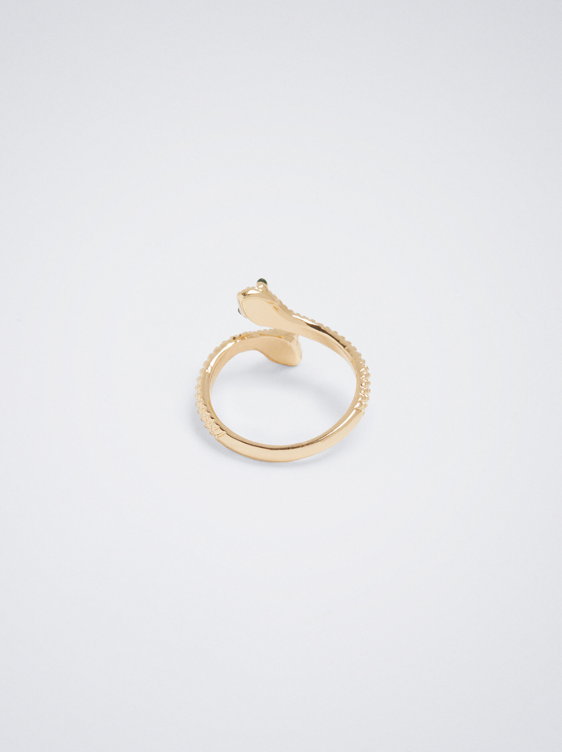 Golden Snake Ring - Gold - Woman - Rings 