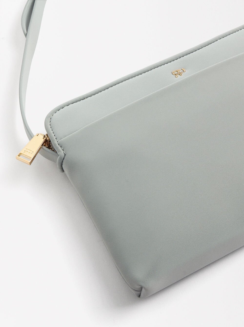 Soft texture crossbody bag