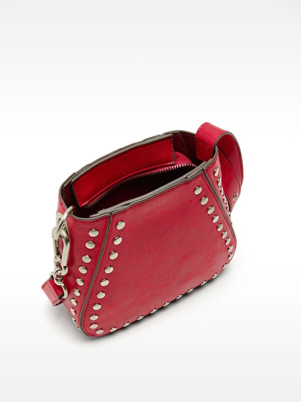 Shoulder bag with studs S