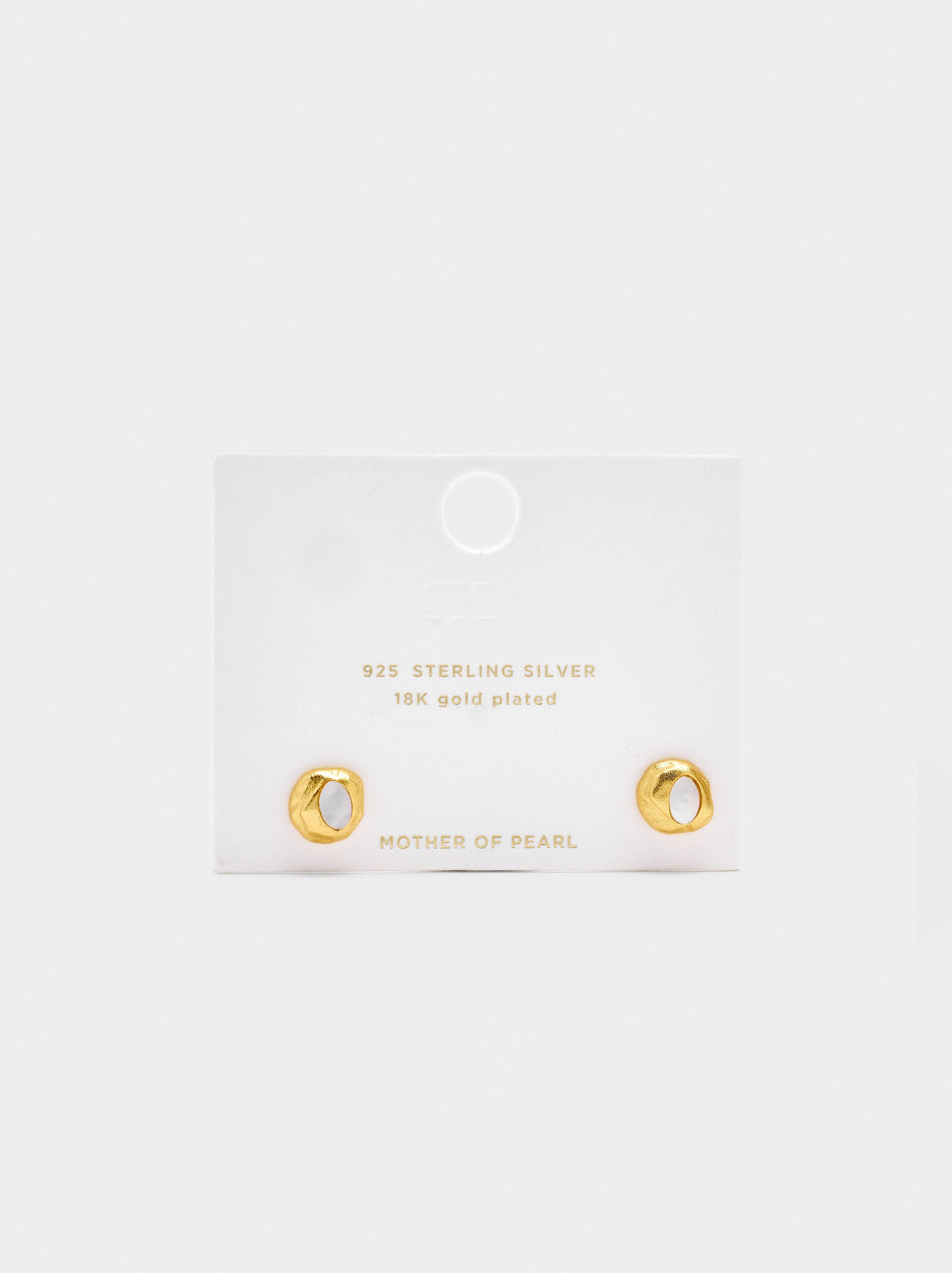 Short freshwater pearl earrings – 925 sterling silver image number 3.0