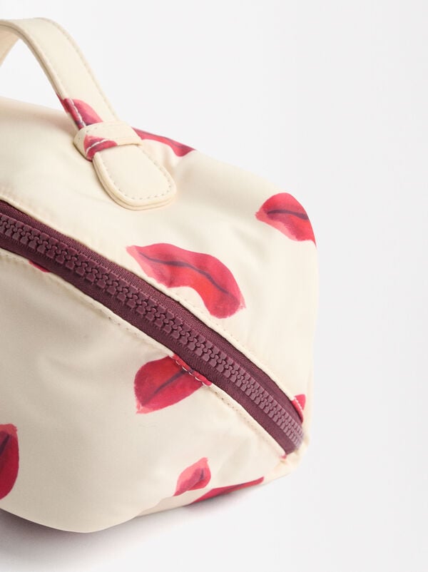 Printed nylon multi-purpose bag