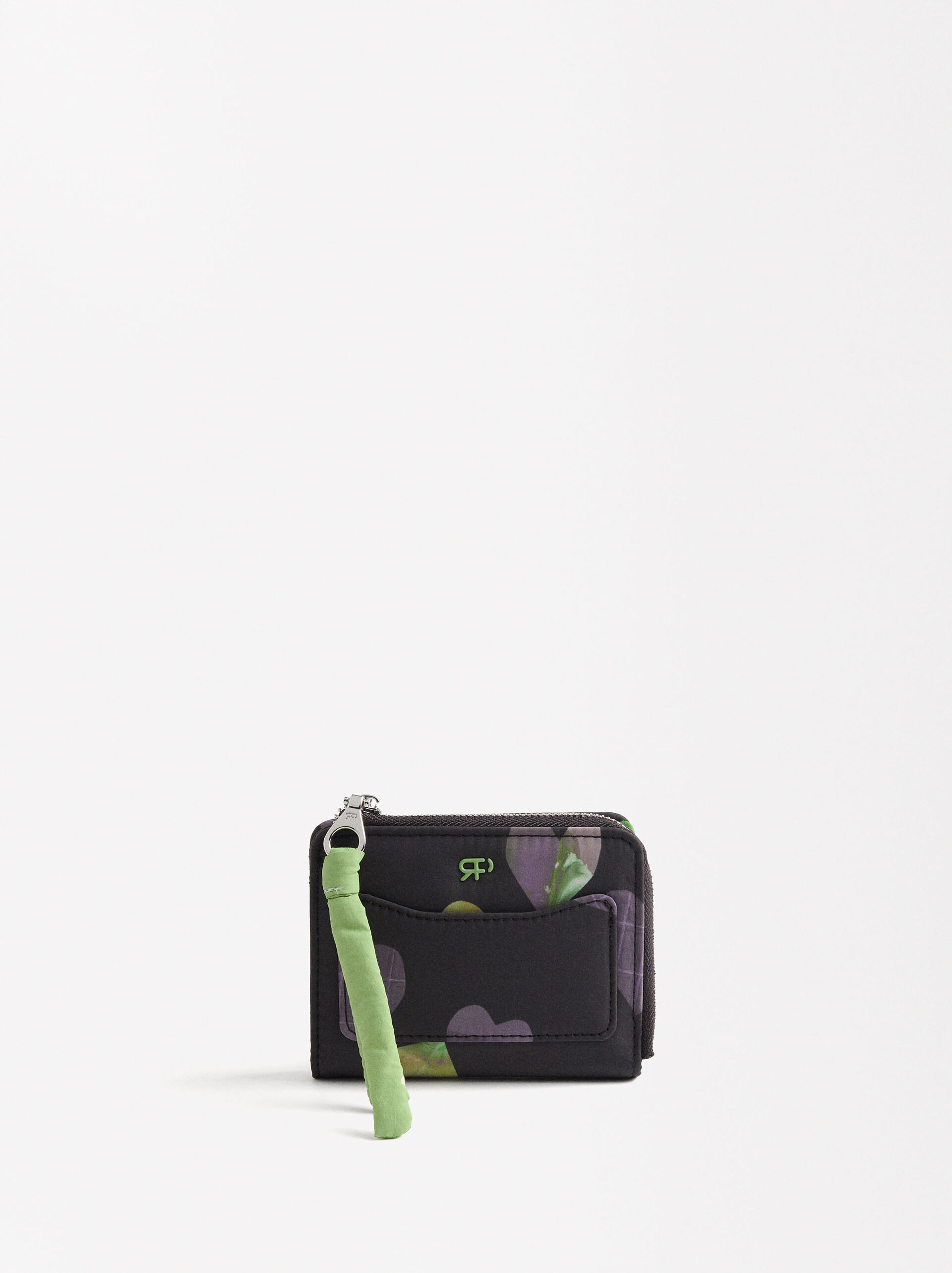 Printed nylon wallet image number 0.0