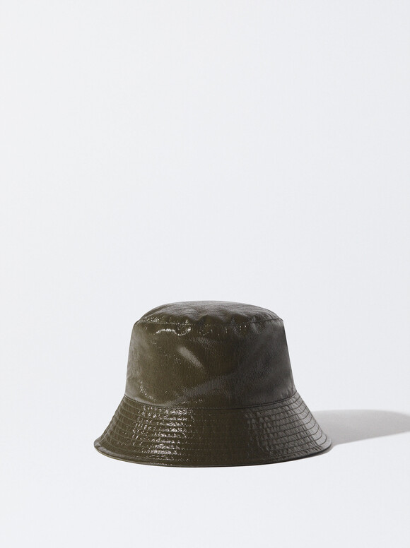 Reversible Bucket Hat, Khaki, hi-res